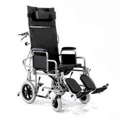 Αμαξίδιο Recliner Transit με Δοχείο Τουαλέτας 44 cm VT509 09-2-112 