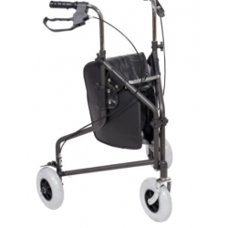 Περιπατητήρας Rollator Δέλτα Γκρι 3τροχος 0811310