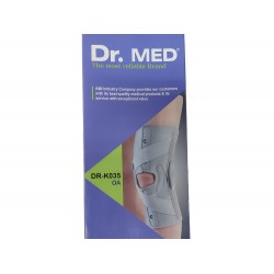 DR. MED Επιγονατίδα Με Οπή & Μπανέλες DR-K035 OA Δεξί