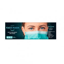 FACE MASK Χειρουργικές Μάσκες Μιας Χρήσης Τύπος II 50τμχ