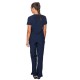 Ιατρική Στολή Γυναικεία Μπλούζα - Παντελόνι (Σετ) Stretch Σκούρο Μπλε