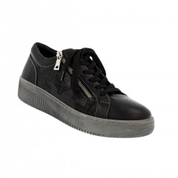 Emanuele Γυναικείo Ανατομικό Casual 47529 Μαύρο