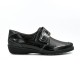 Suave Γυναικείo δερμάτινο με λουστρίνι casual London 8010T Μαύρο Suave Γυναικείo δερμάτινο με λουστρίνι casual London 8010T Μαύρο