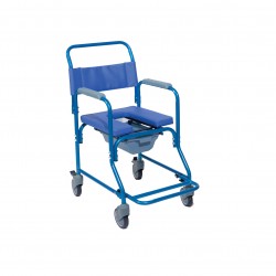 MOBIAK Αμαξίδιο με Δοχείο Αλουμινίου 5’’ 43 cm 0808378 Μπλε