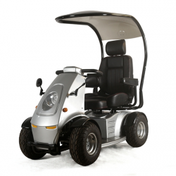 Αμαξίδιο ηλεκτροκίνητο Mobility Scooter  "IRON MAN" VT64032 09-2-169 ασημί (σε 12 άτοκες δόσεις) 
