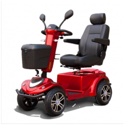 Αμαξίδιο ηλεκτροκίνητο Mobility Scooter 'VTR4S' 09-2-193 κόκκινο (σε 12 άτοκες δόσεις) 