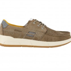 Grisport Ανδρικό ανατομικό δερμάτινο παπούτσι casual 44601 Μπεζ