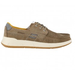 Grisport Ανδρικό ανατομικό δερμάτινο παπούτσι casual 44601 Μπεζ