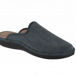 Naturuomo Ανατομική ανδρική παντόφλα TWEED Μαύρο