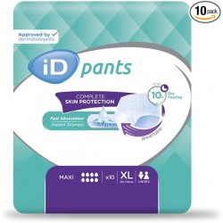 ID Pants Maxi Εσώρουχα Ακράτειας ενηλίκων 10 ώρες XLarge - 10 τεμάχια