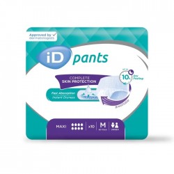 ID Pants Maxi Εσώρουχα Ακράτειας ενηλίκων 10 ώρες Medium - 10 τεμάχια