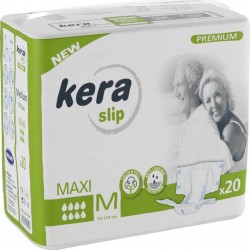 Kera Slip Premium Maxi Πάνα Ακράτειας Νύχτας Medium 20 τεμάχια 