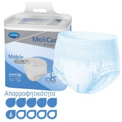 Hartmann MoliCare Premium Mobile extra plus εσώρουχο ακράτειας ημέρας 6 σταγόνες Large 9158335 14 τεμάχια