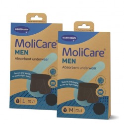 MoliCare Επαναπλενόμενο Απορροφητικό Eσώρουχο Μen 16630 Μαύρο