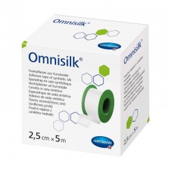 Hartmann Omnisilk ταινία στερέωσης από λευκό συνθετικό μετάξι 2.5 cm x 5 m 9004312