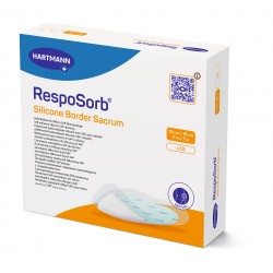 Hartmann Resposorb Silicone Border Sacrum Αυτοκόλλητα Επιθέματα Κατακλίσεων για τον κόκκυγα 18x18 cm - 1 τεμάχιο