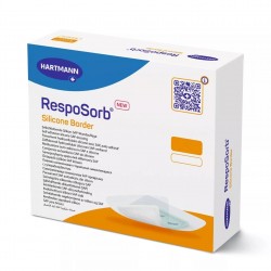 Hartmann Resposorb Silicone Border Oval Στρογγυλά Αυτοκόλλητα Επιθέματα Κατακλίσεων 13x13 cm - 1 τεμάχιo