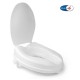 Ανυψωτικό τουαλέτας Medinext Deluxe 15 cm με με καπάκι και πλαϊνούς σφιγκτήρες 