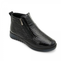 Level Anatomic Γυναικείο Ανατομικό Μποτάκι 702 Μαύρο