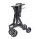 Περιπατητήρας Rollator “Action Black” (μέχρι 136 kg) 0803610