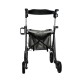 Περιπατητήρας Rollator “Action Black” (μέχρι 136 kg) 0803610