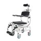 MOBIAK Αμαξίδιο με Δοχείο AQUA-RECLINING 43 cm 0805498 άσπρο/μαύρο MOBIAK Αμαξίδιο με Δοχείο AQUA-RECLINING 43 cm 0805498 άσπρο/μαύρο