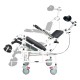 MOBIAK Αμαξίδιο με Δοχείο AQUA-RECLINING 43 cm 0805498 άσπρο/μαύρο MOBIAK Αμαξίδιο με Δοχείο AQUA-RECLINING 43 cm 0805498 άσπρο/μαύρο