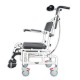MOBIAK Αμαξίδιο με Δοχείο AQUA-RECLINING 43 cm 0805498 άσπρο/μαύρο MOBIAK Αμαξίδιο με Δοχείο AQUA-RECLINING 43 cm 0805498 άσπρο/μαύρο