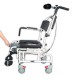 MOBIAK Αμαξίδιο με Δοχείο AQUA-RECLINING 43 cm 0805498 άσπρο/μαύρο MOBIAK Αμαξίδιο με Δοχείο AQUA-RECLINING 43 cm 0805498 άσπρο/μαύρο