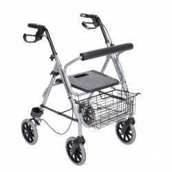 Περιπατητήρας Τροχήλατος Rollator Silver 0808491