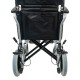 Aναπηρικό Αμαξίδιο Gemini 12'' 40 cm με σπαστή πλάτη και φρένα συνοδού 0811307 Ασημί