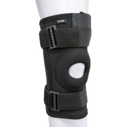 Επιγονατίδα velcro με οπή και μπανέλες 06-2-036