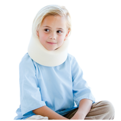 Αυχενικό παιδιατρικό κολάρο μαλακό JBC λευκό 01-2-007