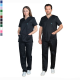Ιατρική Στολή Μπλούζα - Παντελόνι (Σετ) Unisex Μαύρο Ιατρική Στολή Μπλούζα - Παντελόνι (Σετ) Unisex Μαύρο