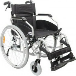 MOBIAK Αναπηρικό Αμαξίδιο ALU IV Lion 24'' QR 41 cm 0810804 Μαύρο