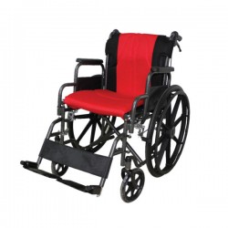 MOBIAK Αναπηρικό Αμαξίδιο Σειρά Golden 24'' 45 cm 0808480 Κόκκινο - Μαύρο