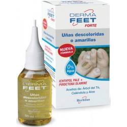Derma Feet Υγρό για αποχρωματισμένα νύχια - Φιαλίδιο 50ml HF 6036