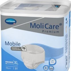 Hartmann Molicare Mobile Εσώρουχα Ακράτειας Ημέρας XLarge 130-170 cm 9158344 14 τεμάχια