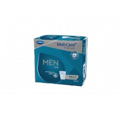 Hartmann Molicare Premium Men Pad Επίθεμα ελαφράς ακράτειας για άντρες 2 Drops 14 τεμάχια 168600