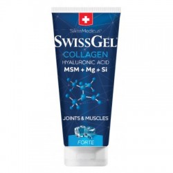 Herbamedicus Swiss Gel Collagen Forte Ψυκτική Κρέμα με Θαλάσσιο Κολλαγόνο & Υαλουρονικό 200ml