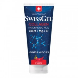 Herbamedicus Swiss Gel Collagen Forte Θερμαντική Κρέμα με Θαλάσσιο Κολλαγόνο & Υαλουρονικό 200ml