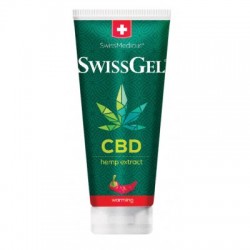 Herbamedicus Swiss Gel Hemp Extract CBD Warming Θερμαντική Κρέμα 200ml