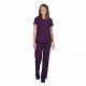 Ιατρική Στολή Γυναικεία Μπλούζα - Παντελόνι (Σετ) Stretch Μωβ 
