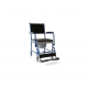 Καρέκλα τροχήλατη WC με κάλυμμα VT112 43 cm 09-2-117 