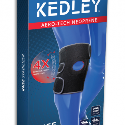 KEDLEY Νάρθηκας σταθεροποίησης γόνατος από Neoprene Aerotech με οπή KED/050 (Ortholand) one size