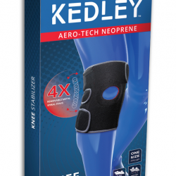 Kedley Νάρθηκας σταθεροποίησης γόνατος από Neoprene Aerotech με οπή KED/050 one size