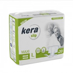Kera Slip Premium Maxi Πάνα Ακράτειας Νύχτας Large 20 τεμάχια 