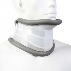 Medical Brace Αυχενικό κολάρο πλαστικό με υποσαγώνιο DELUXE MB.165 ρυθμιζόμενου ύψους