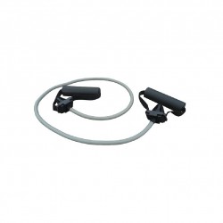 MoVeS Σωλήνες Γυμναστικής με Λαβές MoVeS–Band 120 cm Ασημί AC-3115 (4Χ σκληρό)