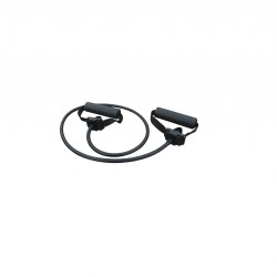 MoVeS Σωλήνες Γυμναστικής με Λαβές MoVeS–Band 120 cm Μαύρο AC-3114 (3Χ σκληρό)
